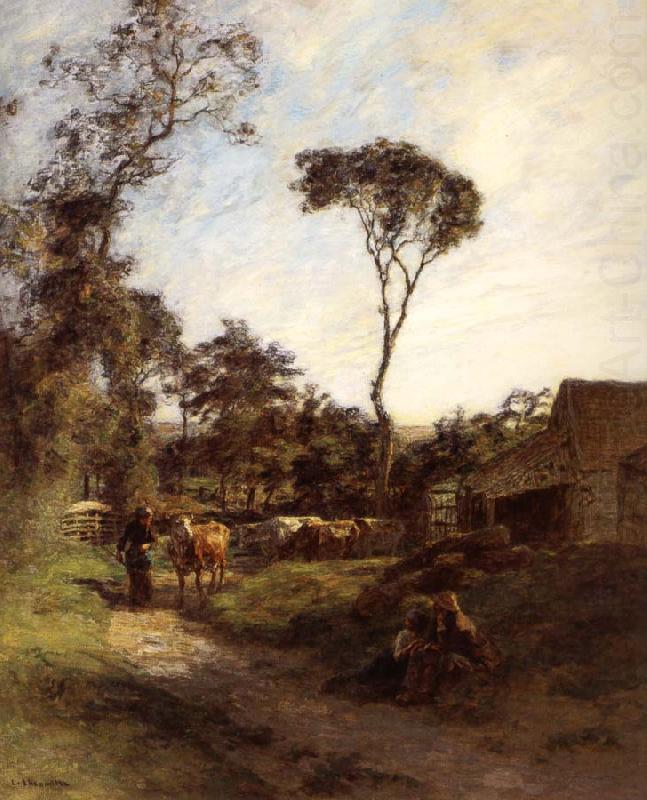 The Bleak Farm, Lhermitte, Leon